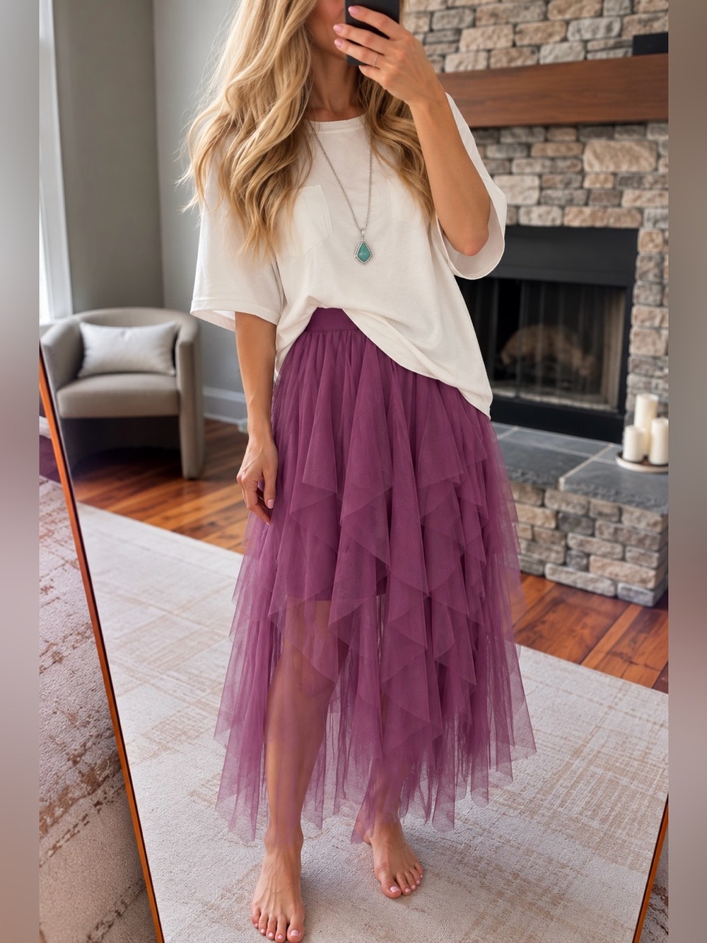 Boho ballerina skirt 💜